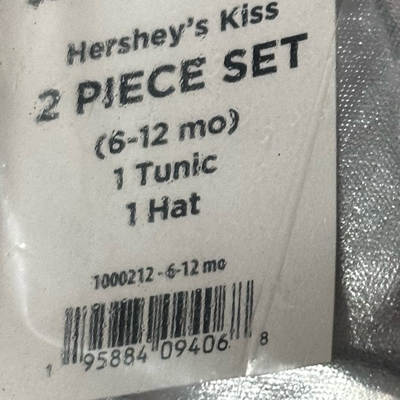 Rubies Officially Licensed Product Hershey Kiss Infant 6-12Month Costume 2Pc Set - Picture 5 of 9